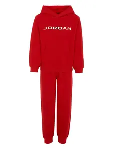 Спортивный костюм с вышитым логотипом Jordan Kids, красный
