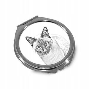 Сиамский кот Складное карманное зеркало Inna Marka