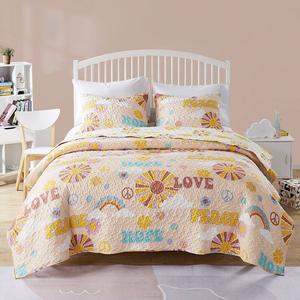 Greenland Home Fashions Комплект одеял Cassidy с накладками, цвет Peach