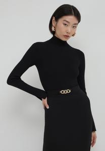 Топ с длинными рукавами Calliope, черный