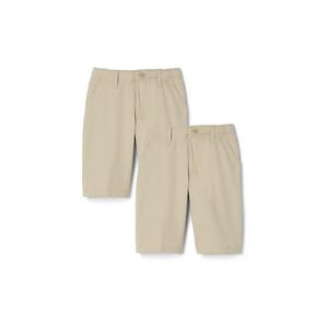 Комплект из 2 спортивных шорт с плоской передней частью для мальчиков 4–20 лет French Toast, цвет Khaki