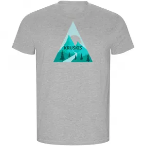 Футболка с коротким рукавом Kruskis Hiking Season ECO, серый