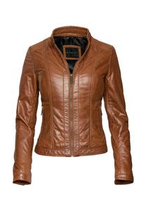 Кожаная куртка bugatti, цвет Cognac