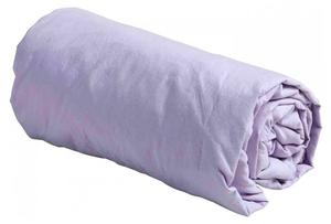 Простыня на резинке La cerise sur le GaМ‚teau Céleste, сирень - глубина: 90 см