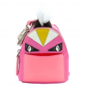 Fendi Рюкзак-сумка Nibu с мехом лисы, женский, розовый