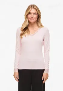 Топ с длинными рукавами mit viclura vausschnitt Vila, Cherry Blossom