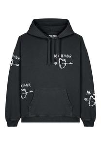 Толстовка EL GRAN AMOR PRINT VINTAGE HEAVYWEIGHT - Hoodie Mira Paris, цвет Black Denim