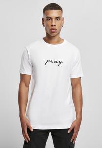 Футболка с принтом PAY EMBROIDERY Mister Tee, белый
