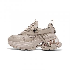 Кроссовки CHERYKALLY Chunky Sneakers Women's Low-top, цвет Apricot