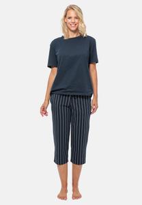 Пижамный комплект Schiesser SET, Blau Gestreift Dunkelblau/Blue