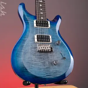 Электрогитара PRS S2 Custom 24 в цвете Faded Gray Black Blue Burst