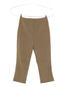 Брюки капри Saoirse с разрезами Nanushka, зеленый