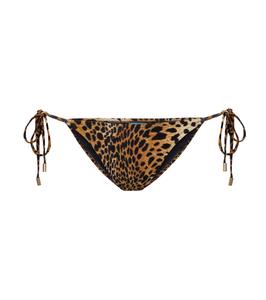 Плавки-бикини с принтом гепарда от Miami Melissa Odabash, Cheetah