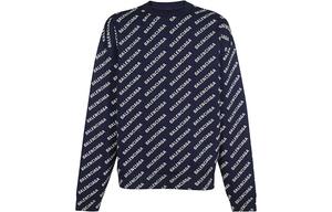 Мужской джемпер Balenciaga, синий