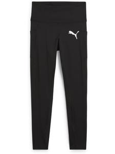 Леггинсы "W CROSS THE LINE FULL TIGHT 3.0" черного цвета Puma