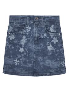 Джинсовая юбка обычного кроя J5GD06 D52V0 Guess, синий