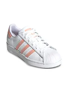 Кроссовки Superstar Cloud White/Haze Coral Adidas Kids, белый