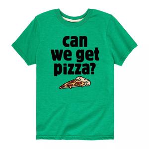 Футболка с рисунком «Можем ли мы получить пиццу» для мальчиков 8–20 лет? Licensed Character