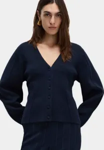 Кардиган с v-образным вырезом и пуговицами Marks & Spencer, Midnight Navy