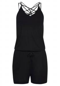 LASCANA Домашняя одежда в черном цвете