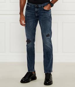 Джинсы HUGO Extra slim fit, темно-синий