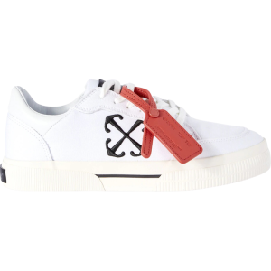 Кроссовки Off-White Wmns New Low Vulcanized 'White Black', белый