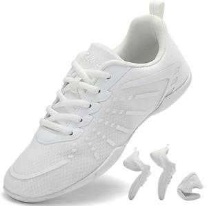 Кроссовки для черлидинга для девочек, черлидинг, танцы, гибкая гимнастика, спортивная подготовка, теннис, женские, взрослые, молодежные, детские Kvwqoty, белый