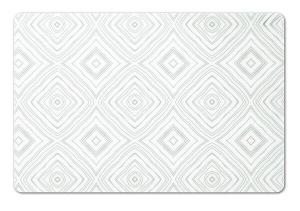 Подставка под стол "графика", пластик. Zeller, белый