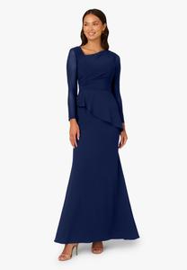 Платье Adrianna Papell Maxi dress, Navy Sateen/Dark Blue