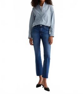 Укороченные джинсы Farrah Boot Crop в люцерне AG Jeans, Lucerne