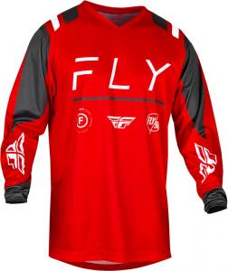 Мотокроссовая майка FLY Racing f-16 2024, Red/Grey