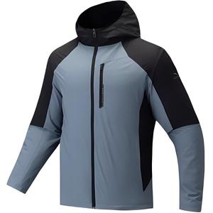 ANTA Куртка для разнообразных тренировок мужская базовые Black/Mainstream Green