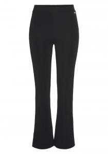 Расклешенные брюки Lascana, черный