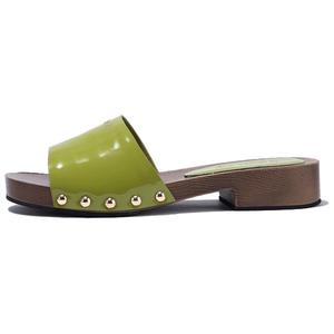 Тапочки-слайды женские BELLALILY, Olive Green