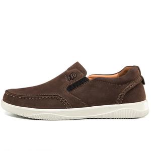 LAORENTOU Мужские повседневные туфли мужские низкие топы коричневые, цвет Brown