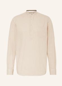 Комфортная рубашка COLOURS & SONS, светло-коричневый