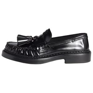 MIU MIU Женские черные лоферы на 3 см