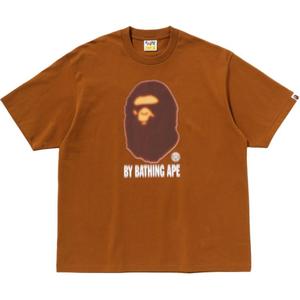 Футболка Bape Blur By Bathing Ape расслабленного кроя A BATHING APE, хаки