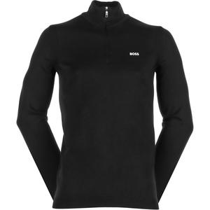 Boss Logo print High neck Jumper HUGO BOSS, черный