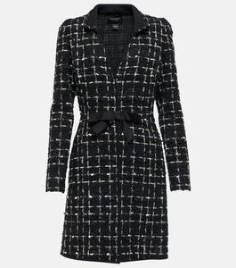 Твидовое мини-платье GIAMBATTISTA VALLI, черный