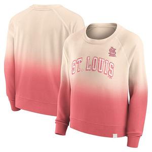 Женский свитшот raglan st louis cardinals luxe lounge arch Unbranded