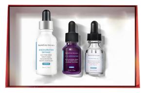 Xiuliike набор для ухода с сияющей бутылочкой: подтягивающий, увлажняющий, питающий и восстанавливающий SKINCEUTICALS