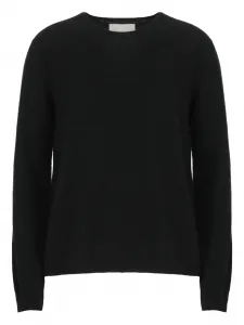 Рифленый свитер с круглым вырезом Vanisè, черный
