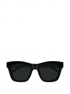 Солнцезащитные очки квадратной формы с логотипом Saint Laurent, черный