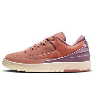 Кроссовки WMNS AIR JORDAN 2 RETRO LOW MAUVE Jordan, цвет Orange/Rot/Mauve