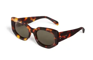 Солнцезащитные очки Cat Eye Frame CELINE, tortoiseshell