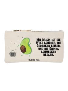 Mr. & Mrs. Panda Пенал с изображением танцующего авокадо и надписью белого цвета