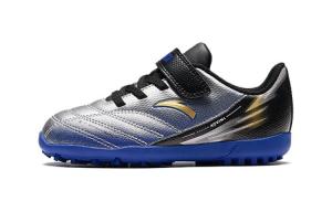 Детские футбольные бутсы PS Low-top Silver Blue Black Anta Kids, черный