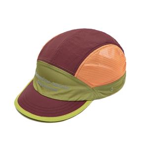 The MAD HATcher Бейсболка из полиэстера унисекс, Burgundy/Olive Green
