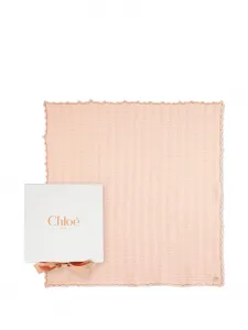 Одеяло с фестонами Chloé Kids, розовый